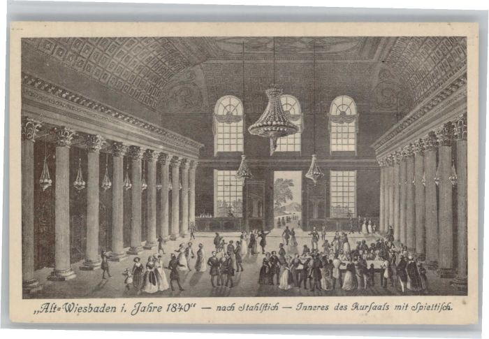 Wiesbaden Kursaal Spieltisch