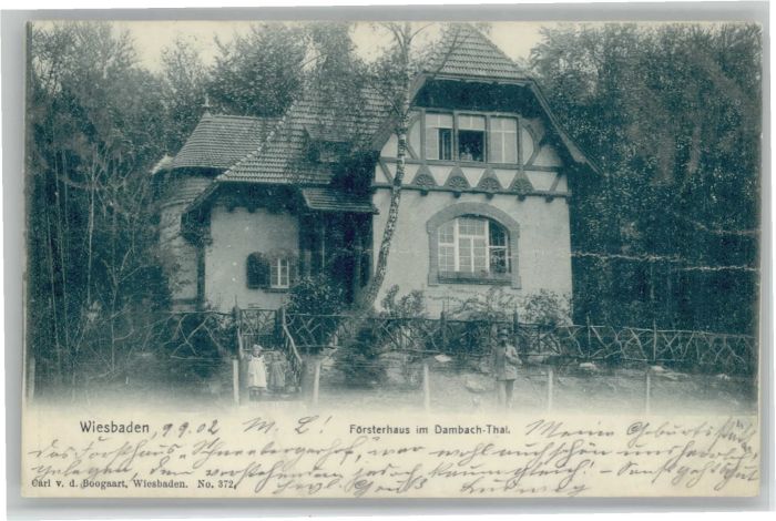 Wiesbaden Försterhaus i. Dambachtal