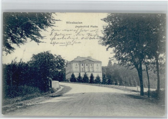Wiesbaden Jagdschloss Platte