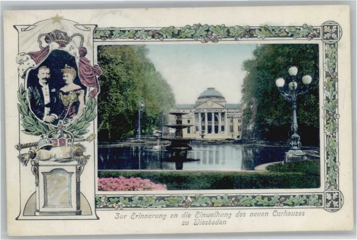 Wiesbaden Kurhaus Einweihung