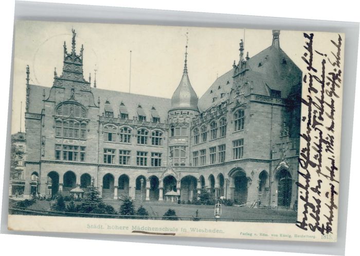 Wiesbaden Höhere Mädchenschule x