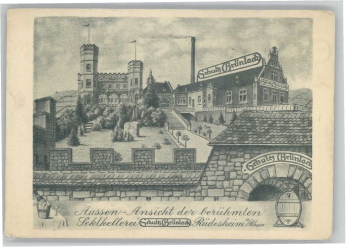 Ruedesheim ektkellerei Schultz Brünlack *