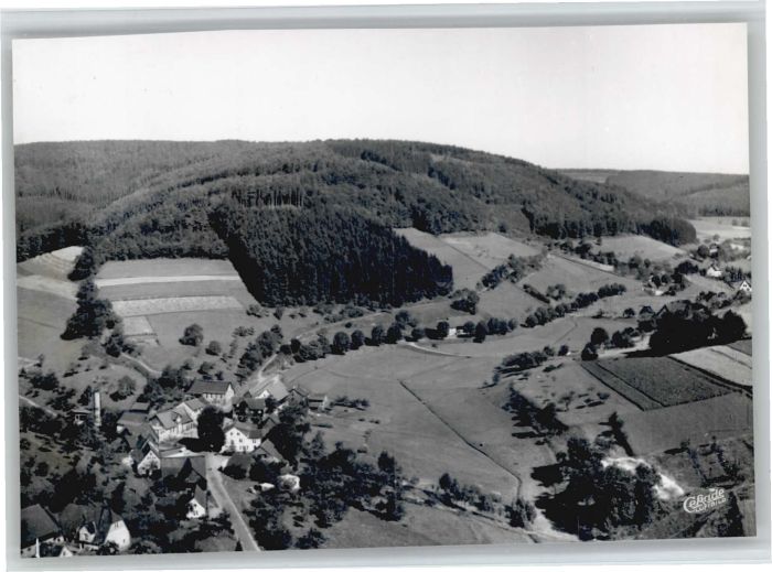 Sensbachtal Untersensbach Fliegeraufnahme