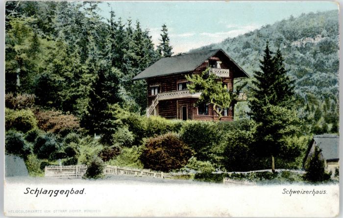 Schlangenbad Taunus Schweizerhaus