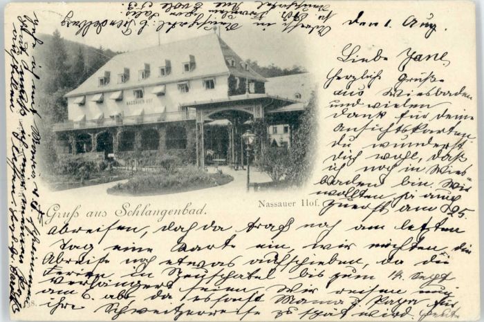 Schlangenbad Taunus Nassauer Hof