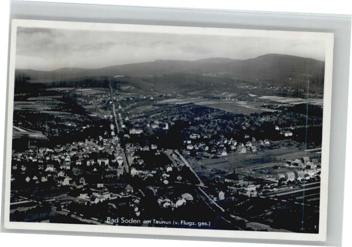 Bad Soden Taunus Bad Soden Fliegeraufnahme