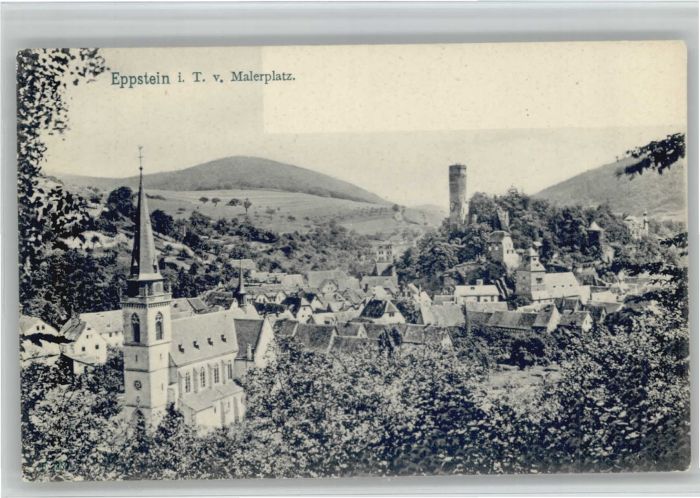 Eppstein Taunus Eppstein Malerplatz