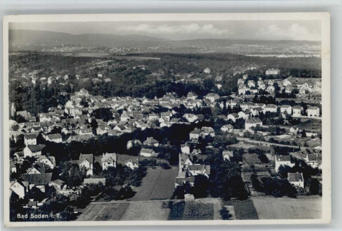 Bad Soden Taunus Bad Soden Fliegeraufnahme