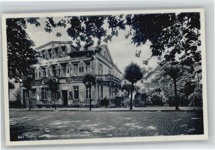 Bad Soden Taunus Bad Soden Hotel Colloseus