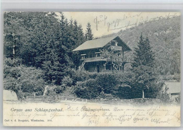 Schlangenbad Taunus Schweizerhaus