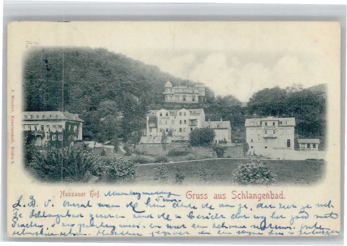 Schlangenbad Taunus Nassauerhof
