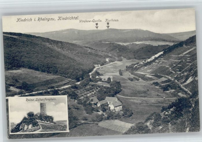 Kiedrich Ruine Scharfenstein