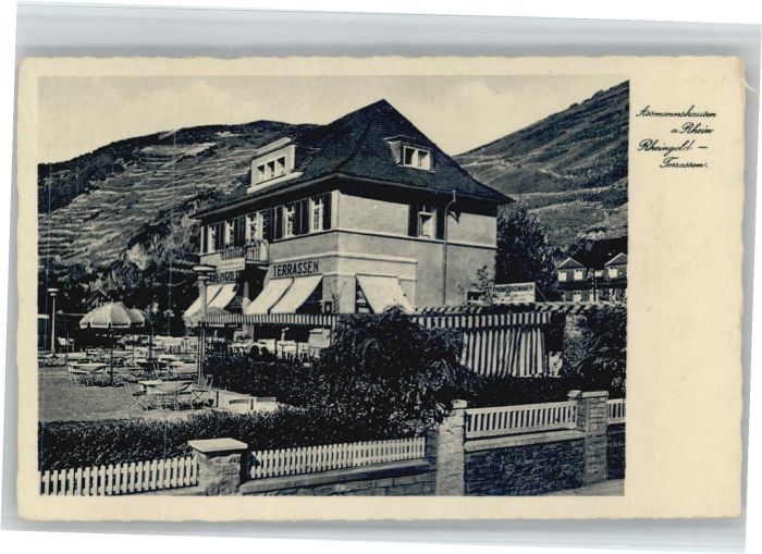 Assmannshausen Hotel Restaurant Rheingold Terasse