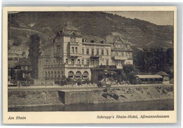 Assmannshausen Schrupps Rhein Hotel