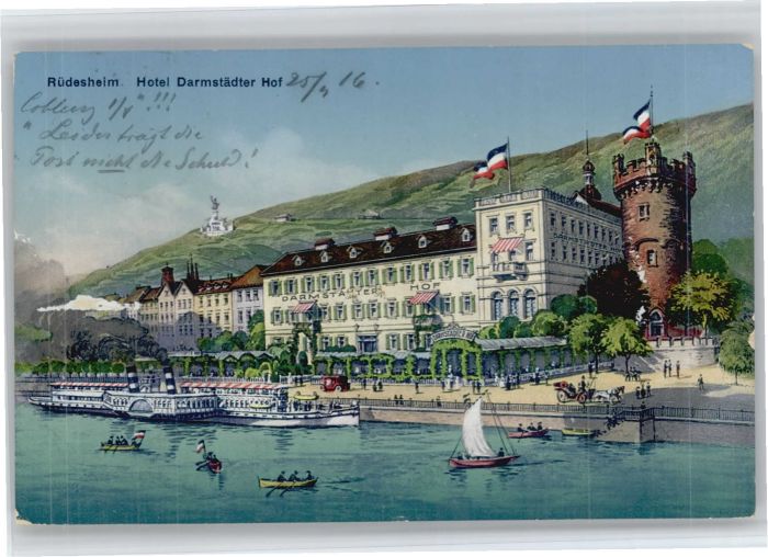 Ruedesheim otel Darmstädter Hof x