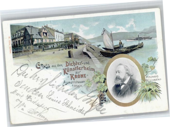 Assmannshausen Künstlerheim Zur Krone