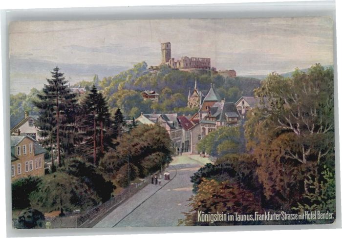 Koenigstein Taunus rankfurter Strasse Hotel Bender