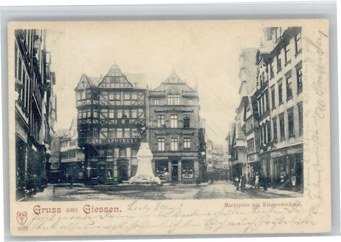 Giessen Lahn Giessen Marktplatz