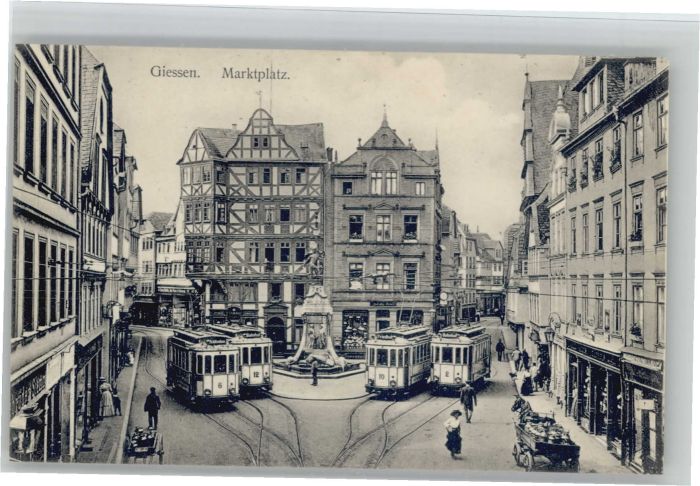Giessen Lahn Giessen Marktplatz