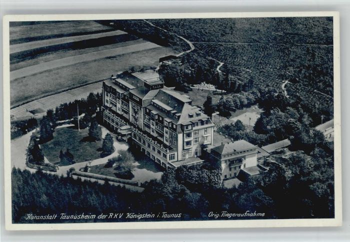 Koenigstein Taunus liegeraufnahme Kuranstalt Taunusheim