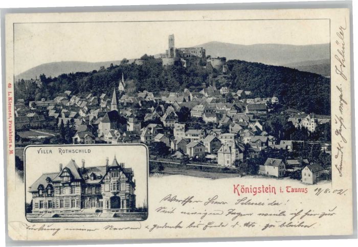 Koenigstein Taunus illa Rothschild