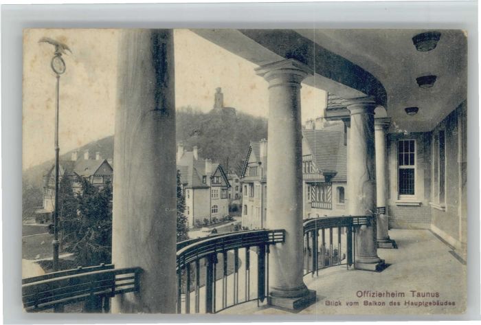 Falkenstein Taunus [Stempelabschlag] Offizierheim Taunus