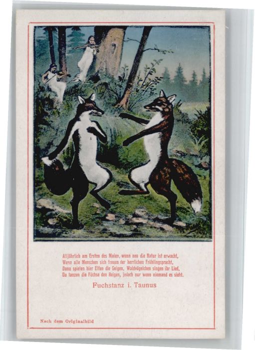 Koenigstein Taunus uchstanz Fuchs Gedicht