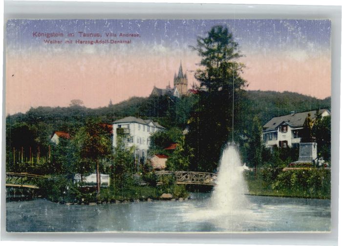 Koenigstein Taunus eiher Herzog-Adolf-Denkmal