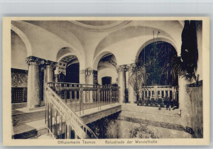 Falkenstein Taunus Offizierheim Taunus Wandelhalle