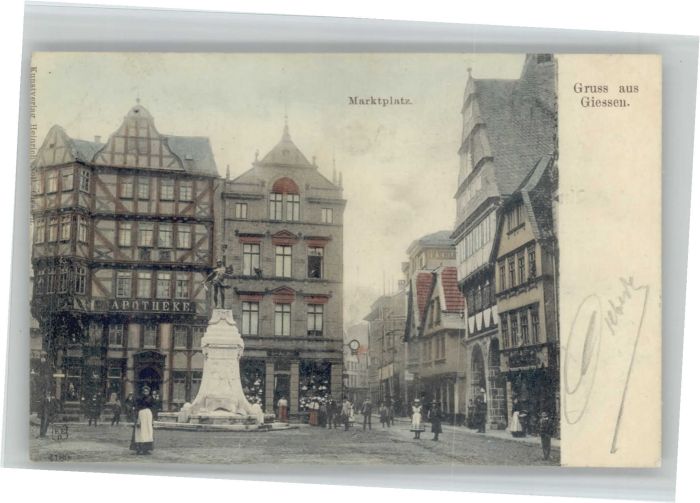 Giessen Lahn Giessen Marktplatz