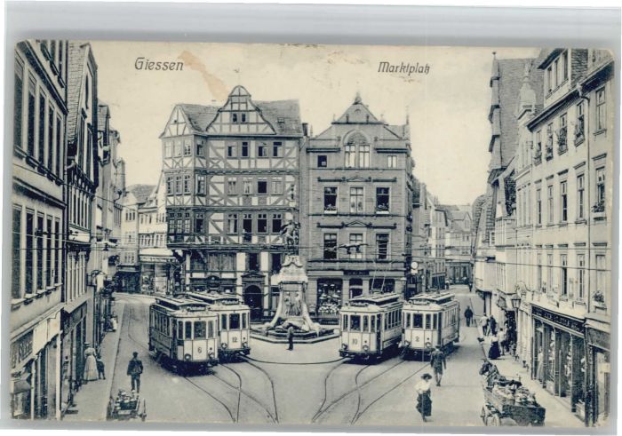 Giessen Lahn Giessen Marktplatz