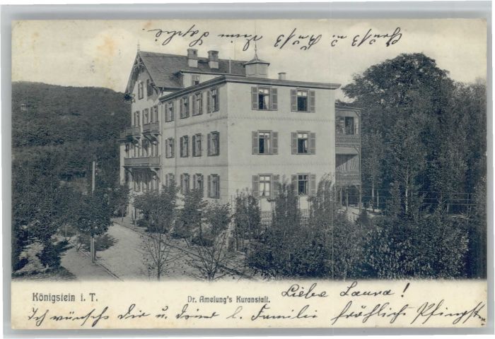 Koenigstein Taunus uranstalt Dr. Amelung