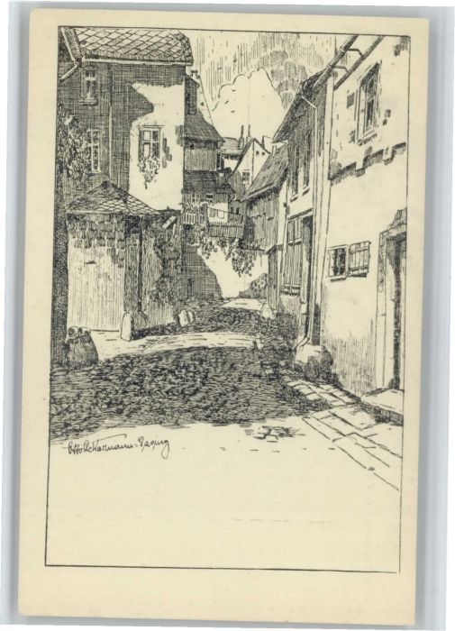 WETZLAR Lahn Hessen Sandgasse