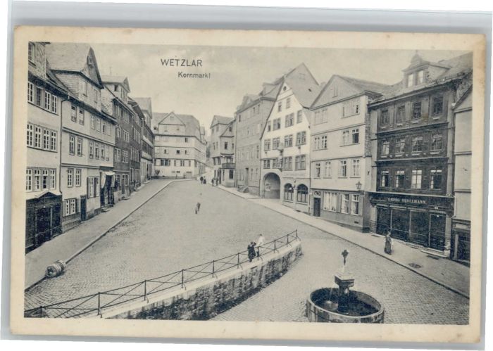 WETZLAR Lahn Hessen Kornmarkt
