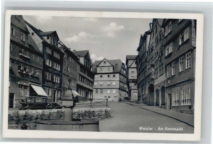WETZLAR Lahn Hessen Kornmarkt