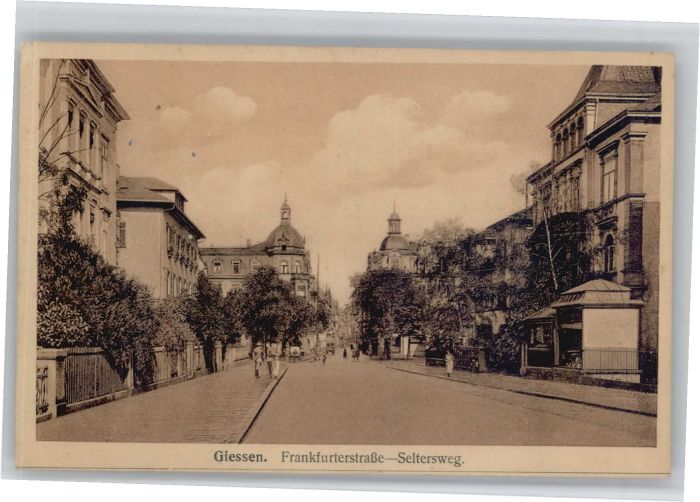 Giessen Lahn Giessen Frankfurterstrasse Seltersweg