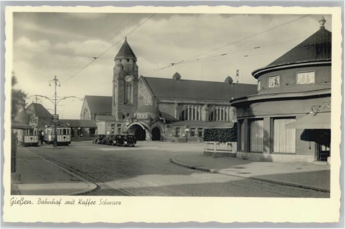 Giessen Lahn Giessen Bahnhof Cafe Schwarz