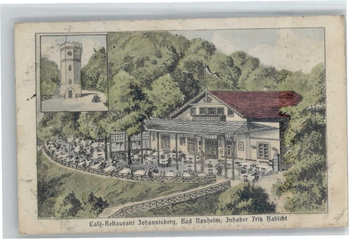 Bad Nauheim Cafe Restaurant Johannisberg
