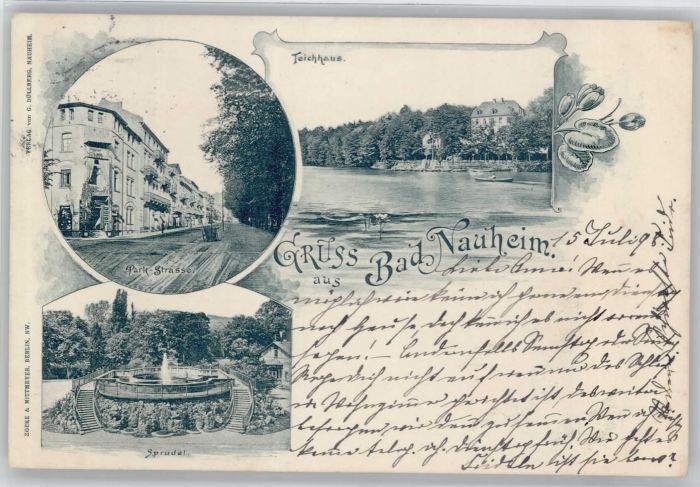 Bad Nauheim Teichhaus Park Strasse