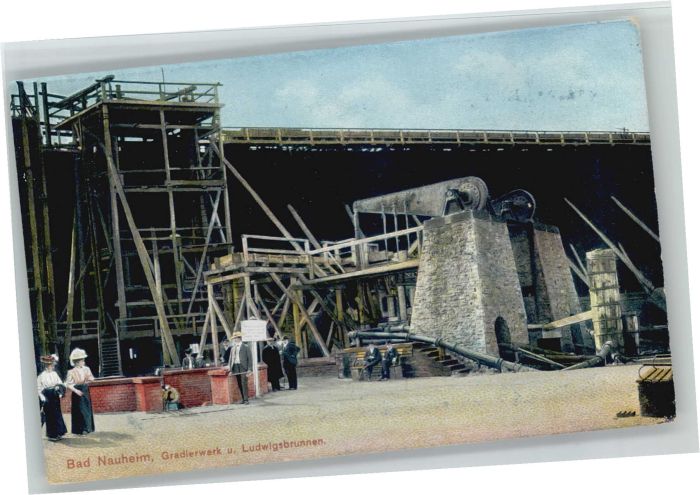 Bad Nauheim Gradierwerk Ludwigsbrunnen