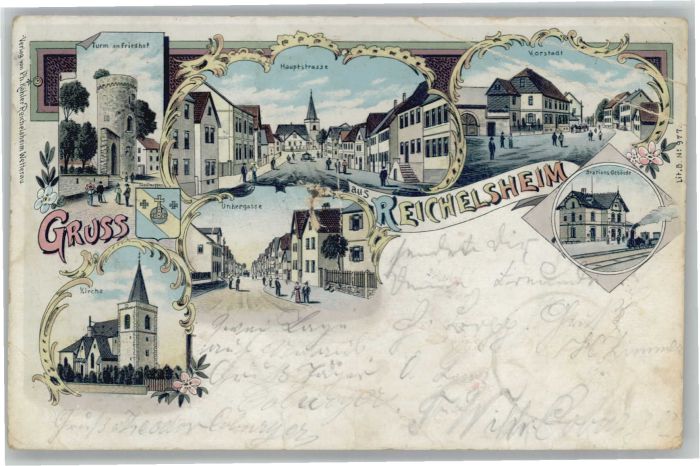 Reichelsheim Wetterau Untergasse Hauptstrasse