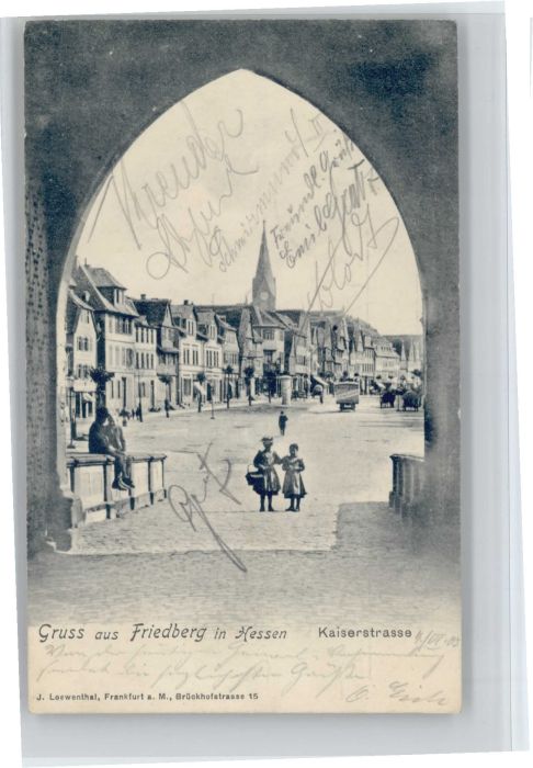 Friedberg Hessen Friedberg Kaiserstrasse