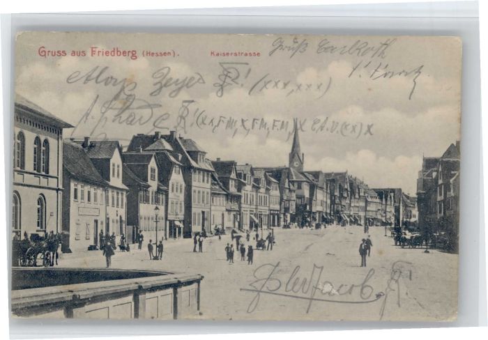 Friedberg Hessen Friedberg Kaiserstrasse