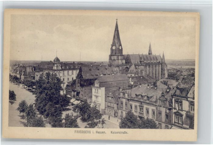 Friedberg Hessen Friedberg Kaiserstrasse