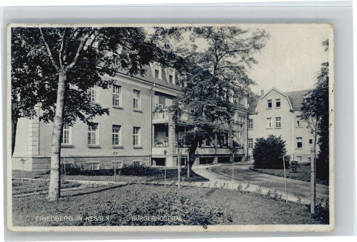 Friedberg Hessen Friedberg Bürgerhospital