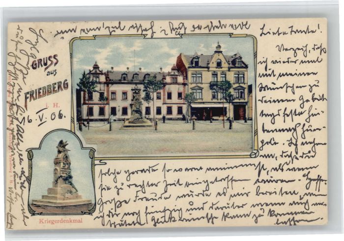 Friedberg Hessen Friedberg Krieger Denkmal