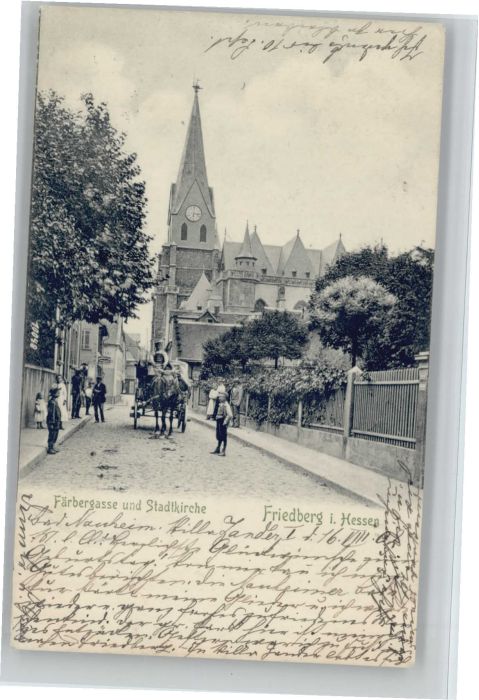 Friedberg Hessen Friedberg Färbergasse