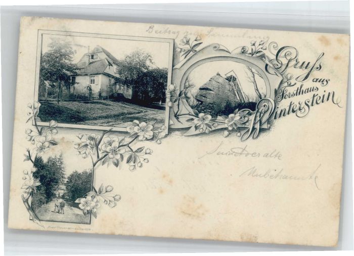 Bad Nauheim [Stempelabschalg] Forsthaus Winterstein