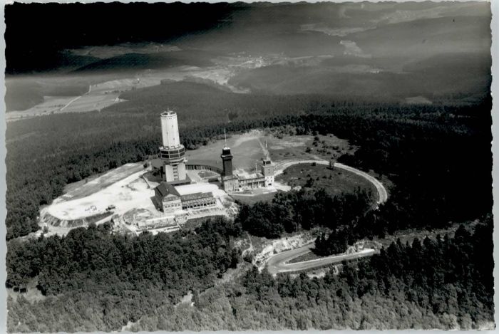 Feldberg Taunus Fliegeraufnahme Fernsehturm UKW Sender