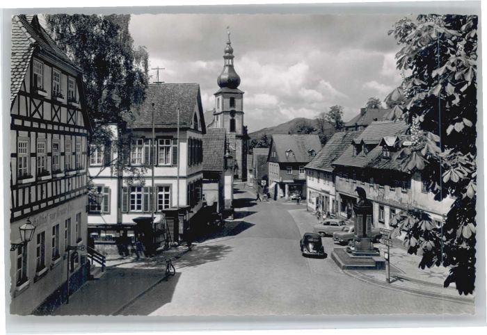Gersfeld Rhoen arktplatz